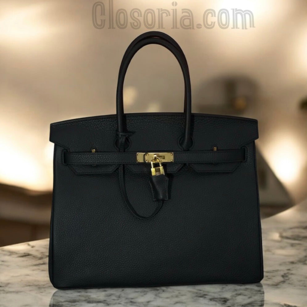 Hermes Kelly Black ( 30x24)