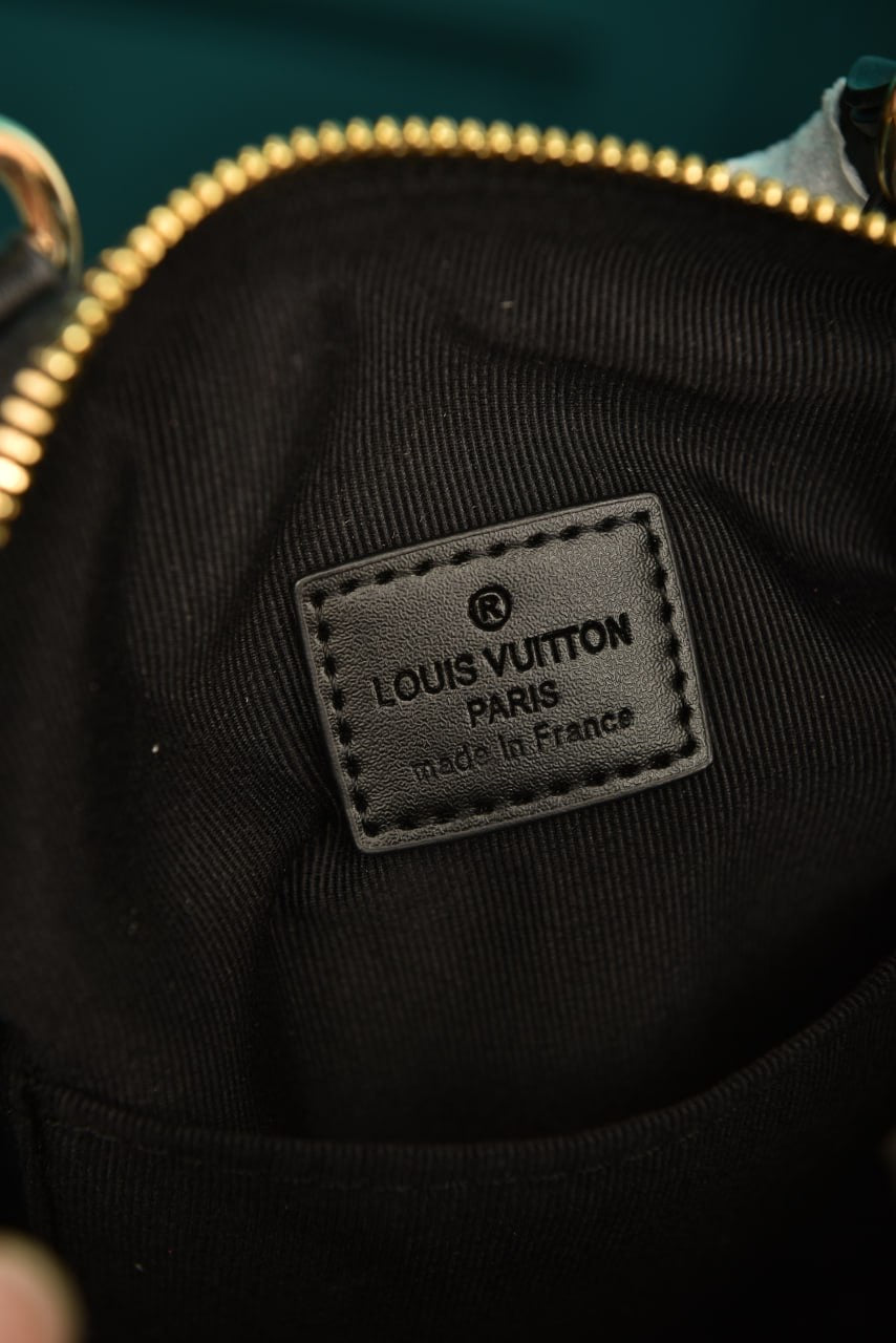 LV Speedy trunk 25 black monogram