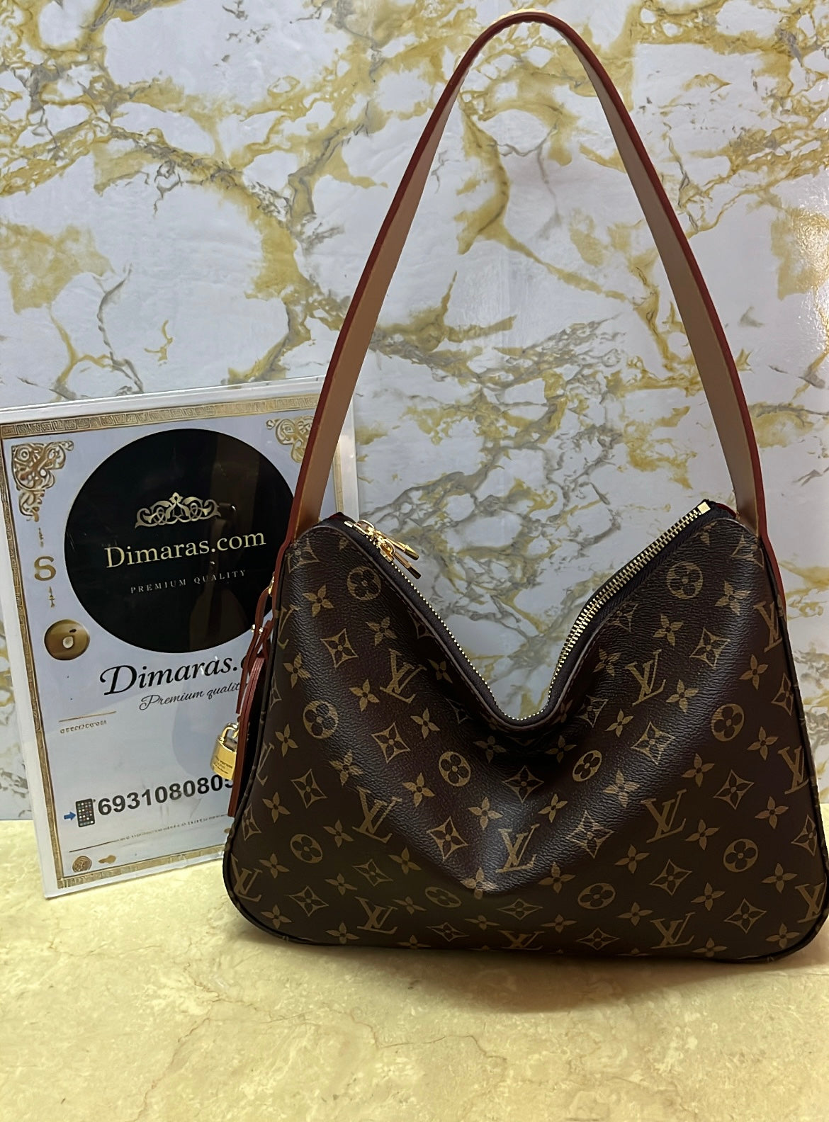 Louis Vuitton slouchy mm bag  monogram medium (33cm x 22cm)