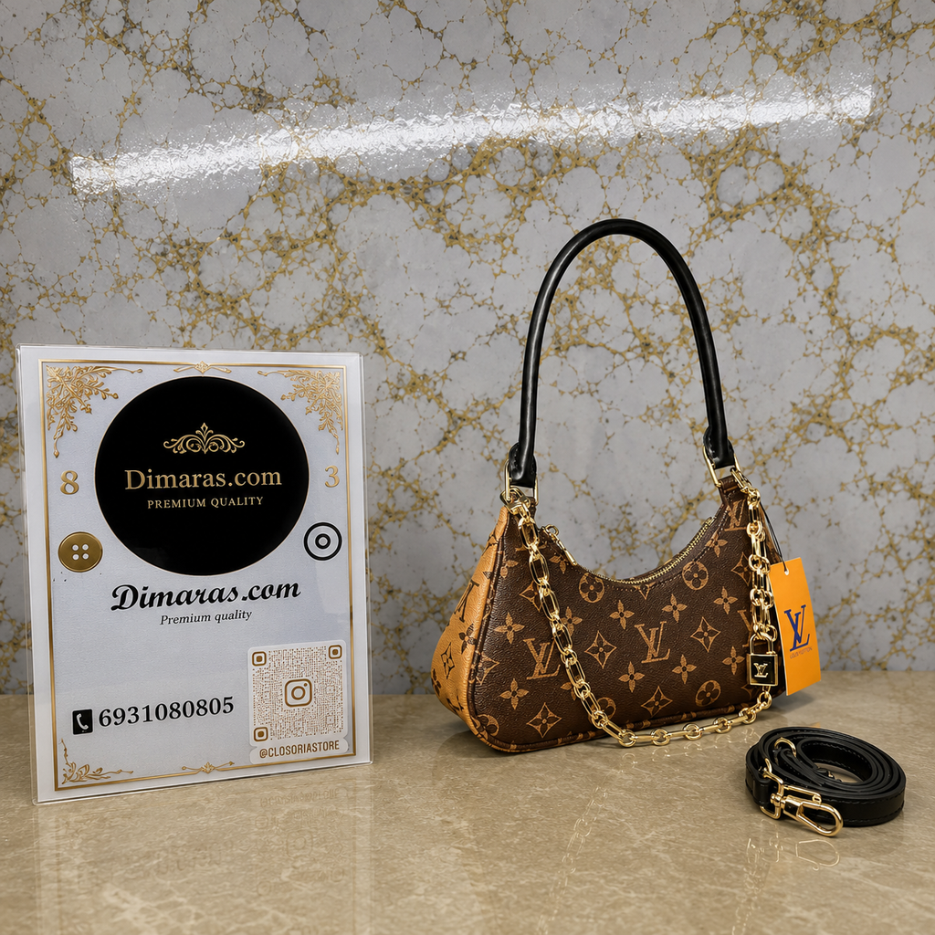 Louis Vuitton catchy pm monogram reverse  (24cm x 10 cm)
