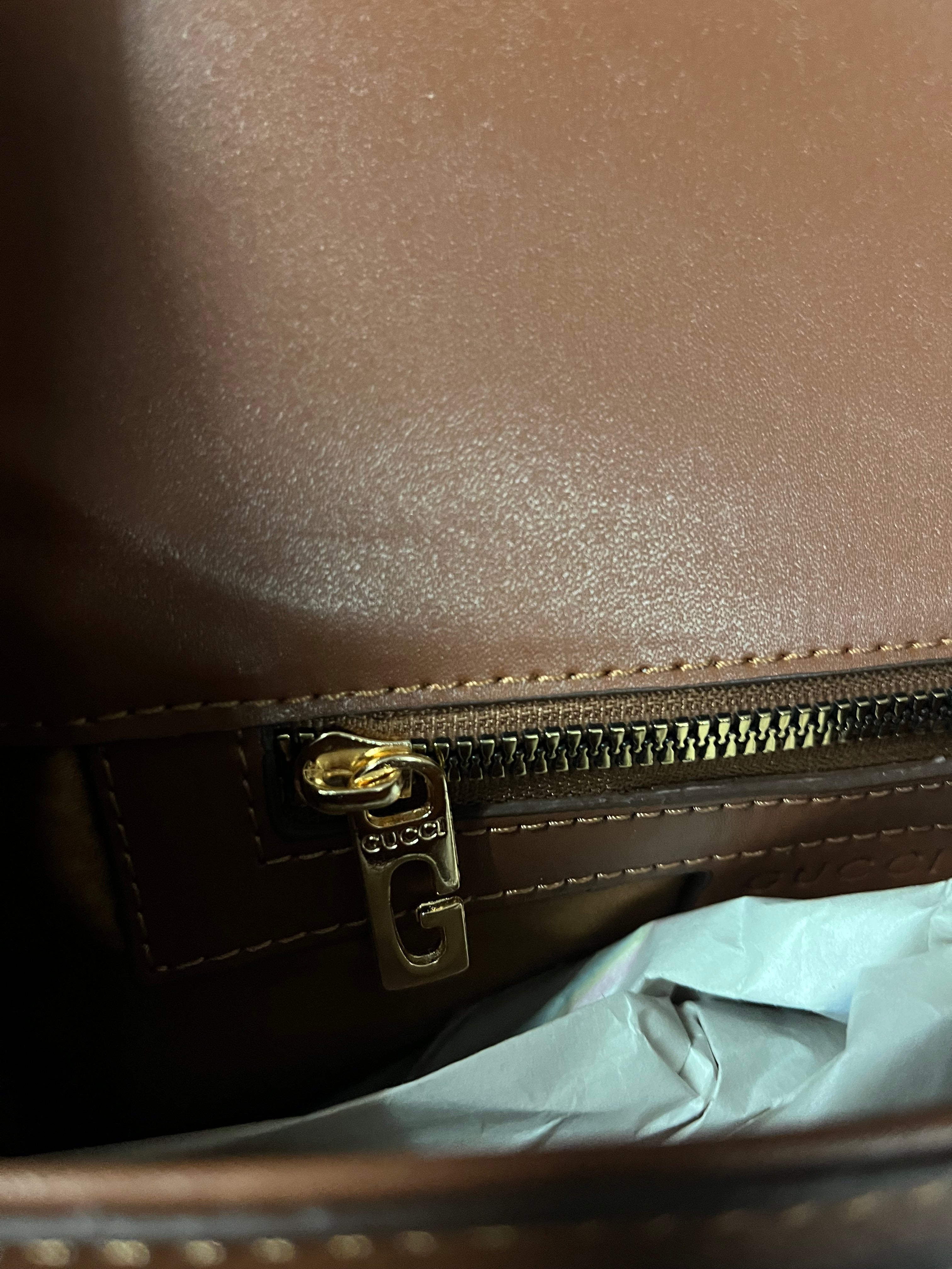 Gucci lady web Horsebit Ταμπά  (26cm x 24cm)