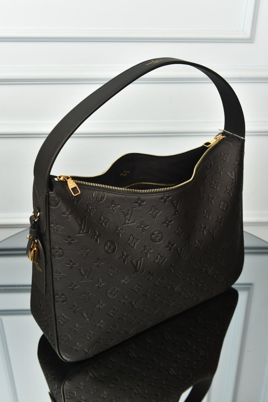 Louis Vuitton slouchy mm bag  monogram black (33cm x 22cm)