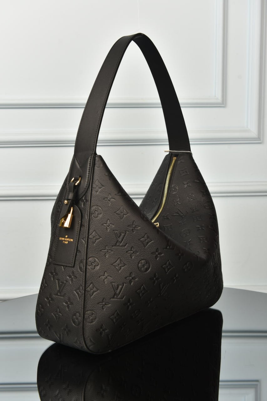 Louis Vuitton slouchy mm bag  monogram black (33cm x 22cm)