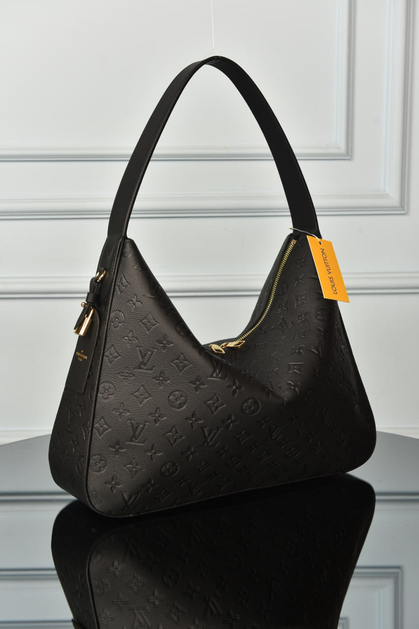 Louis Vuitton slouchy mm bag  monogram black (33cm x 22cm)