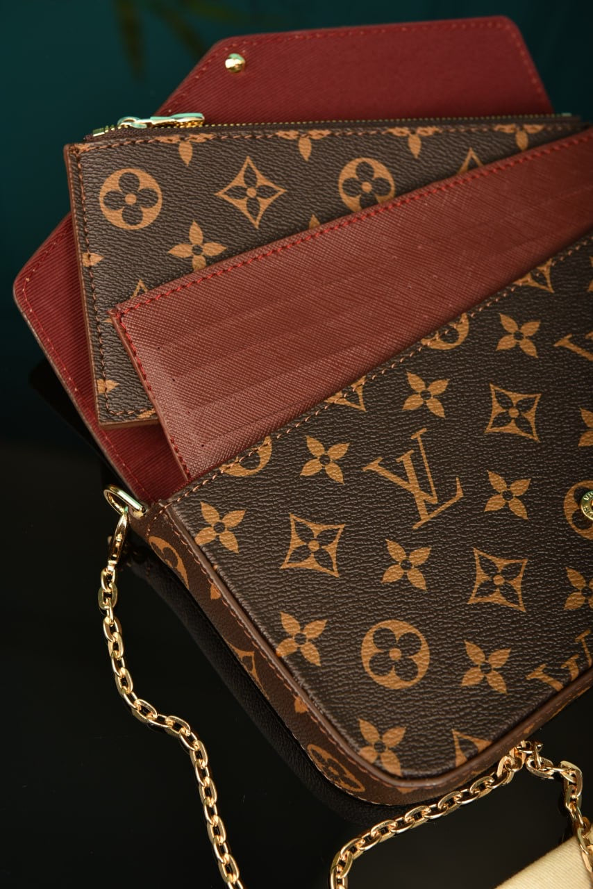 LV Felicie Pochette monogram(21cm x 12cm)