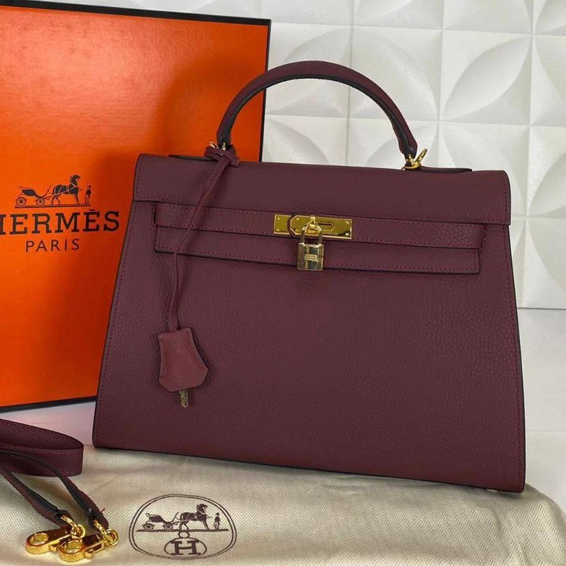 Hermes Kelly Bordeaux(30x24)