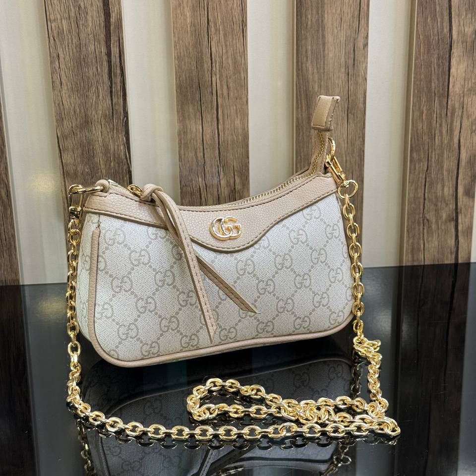 Gucci mini bag ophidia beige(21cm x 17cm)