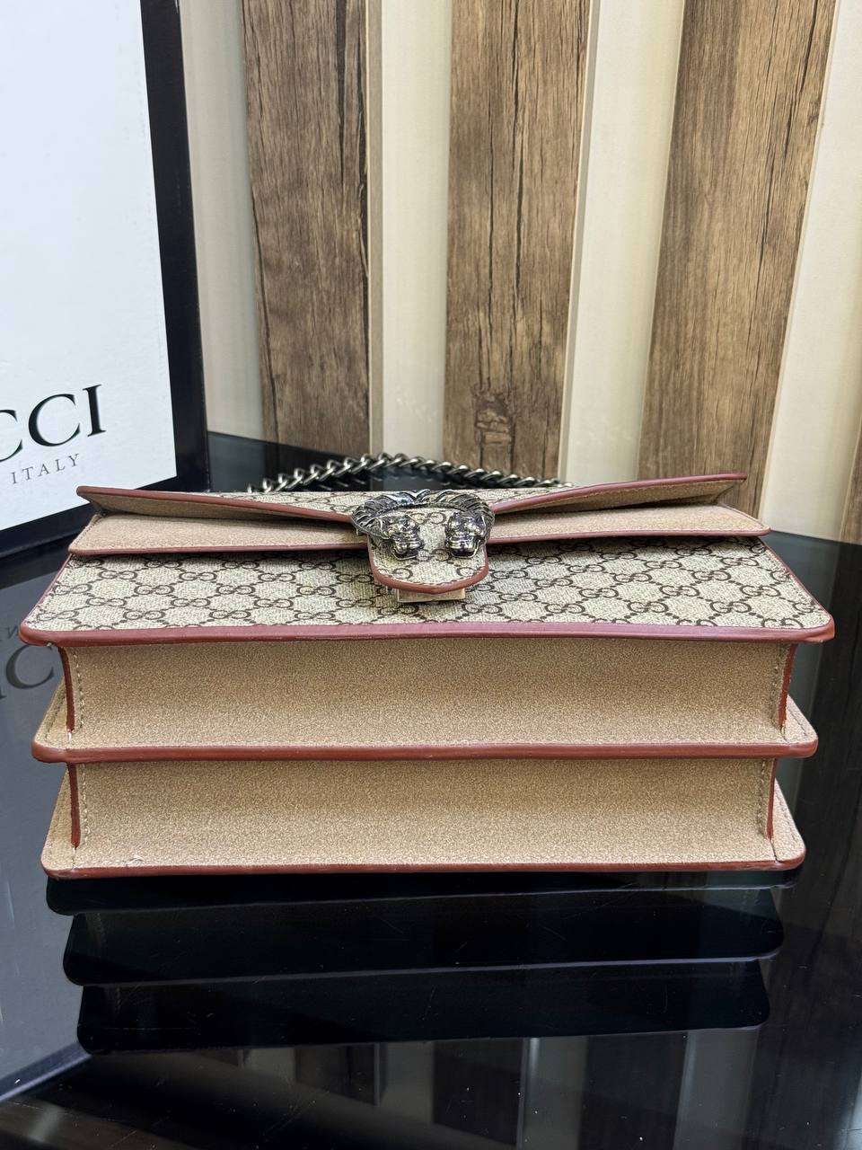 GUCCI DIONYSUS (MEDIUM SIZE BROWN(28x17)