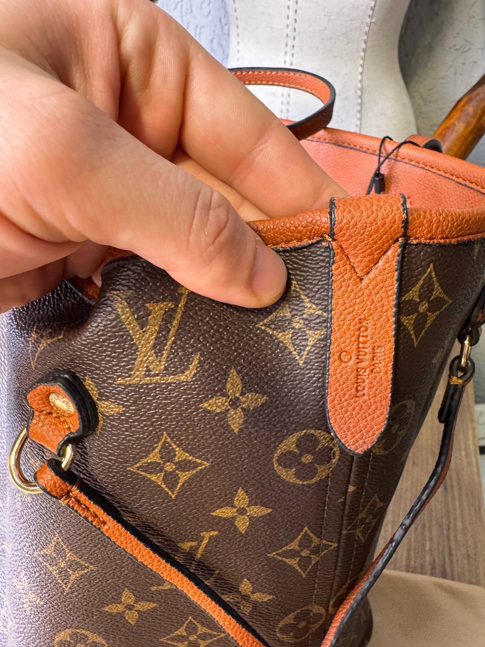 LOUIS VUITTON NEVERFULL INSIDE MM Τσάντα διπλής όψης