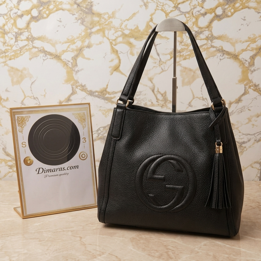 GG soho shoulder bag Black (35 cmX29cmx17cm)