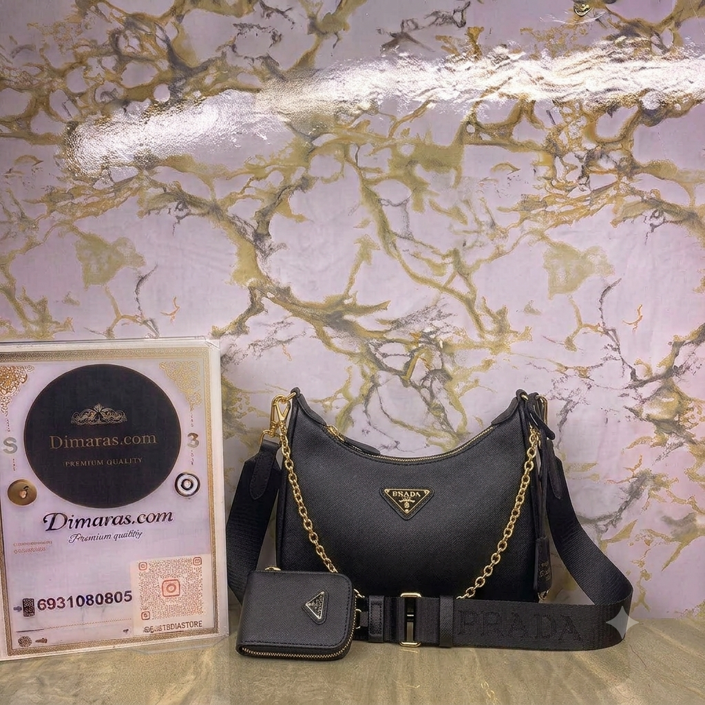 Prada re-edition 2005 black(22cm x 18cm)