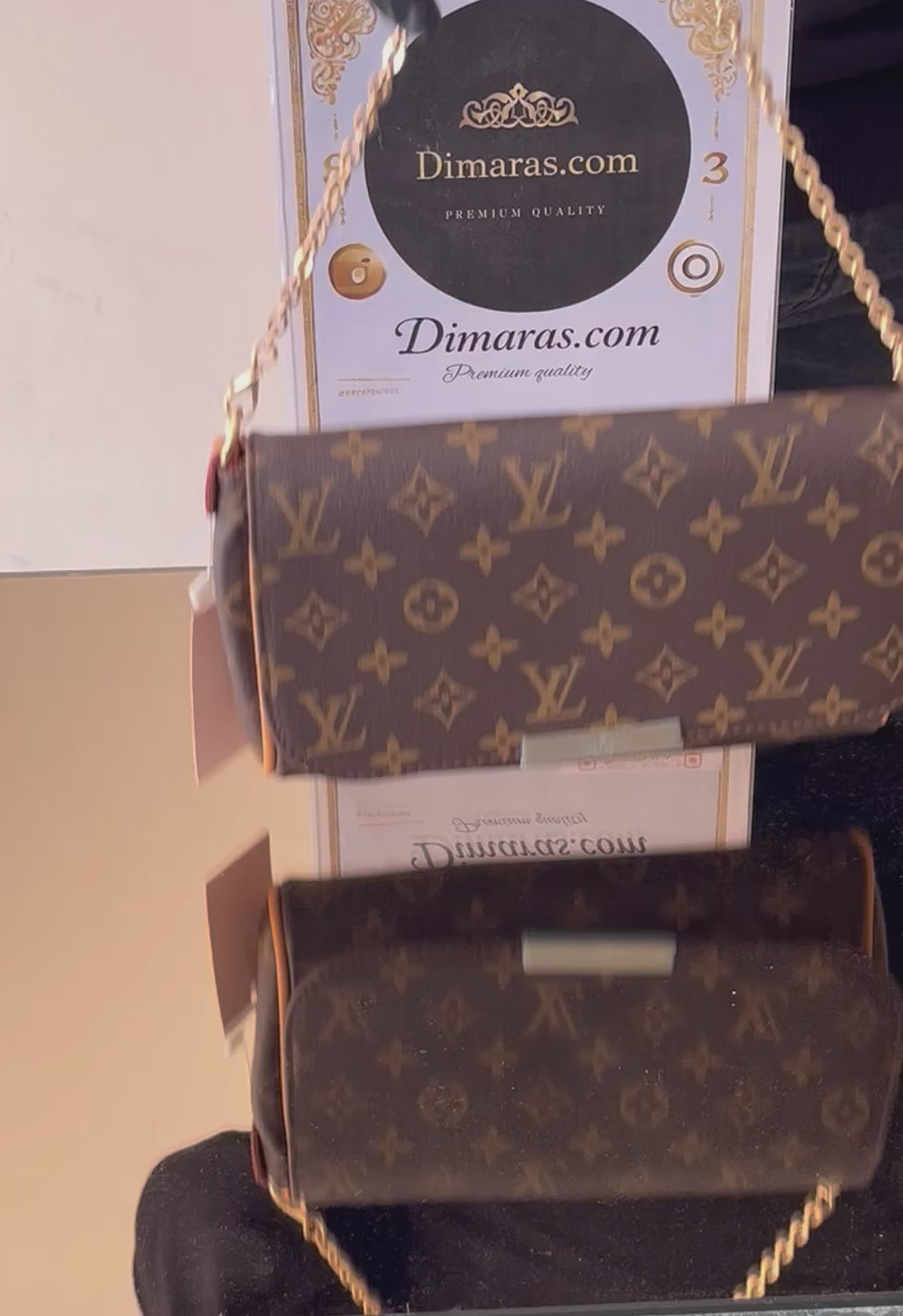 Louis Vuitton favourite monogram 26cm x 14cm