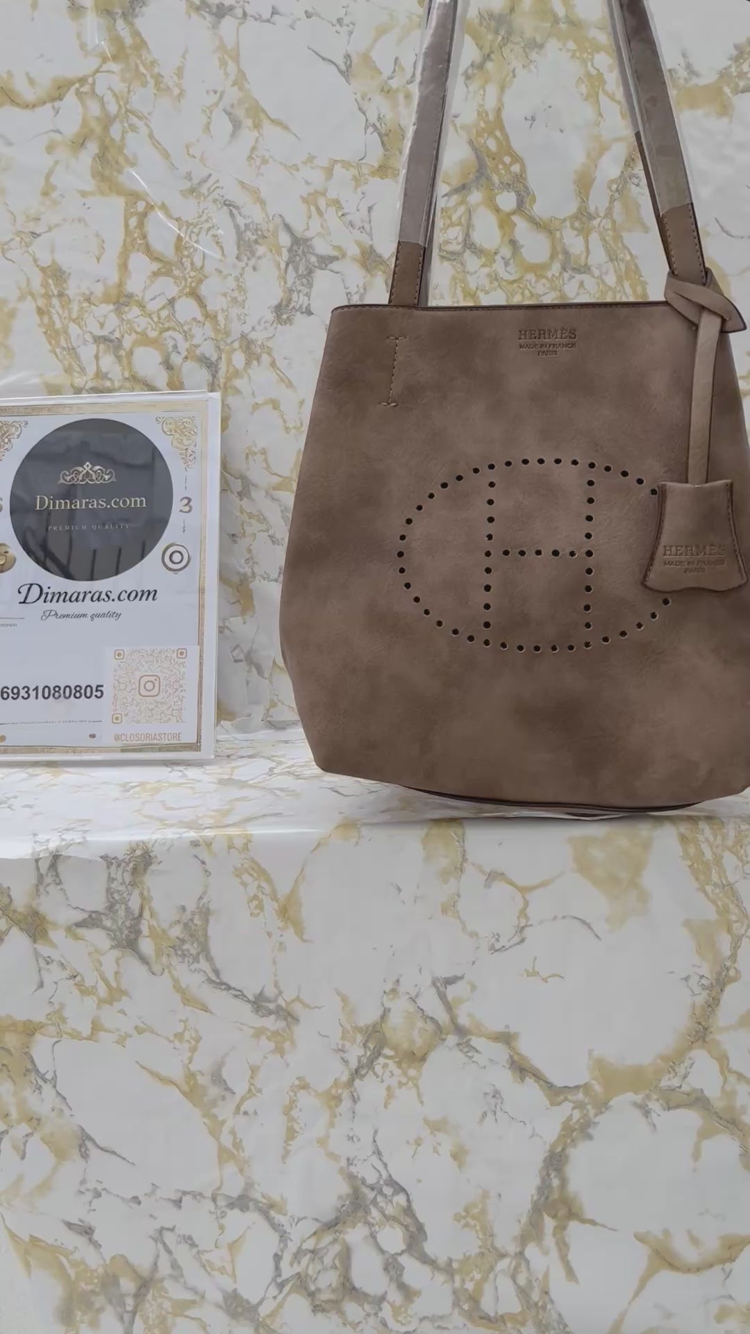 HERMES SHOULDER BAG (30cm x 27cm)
