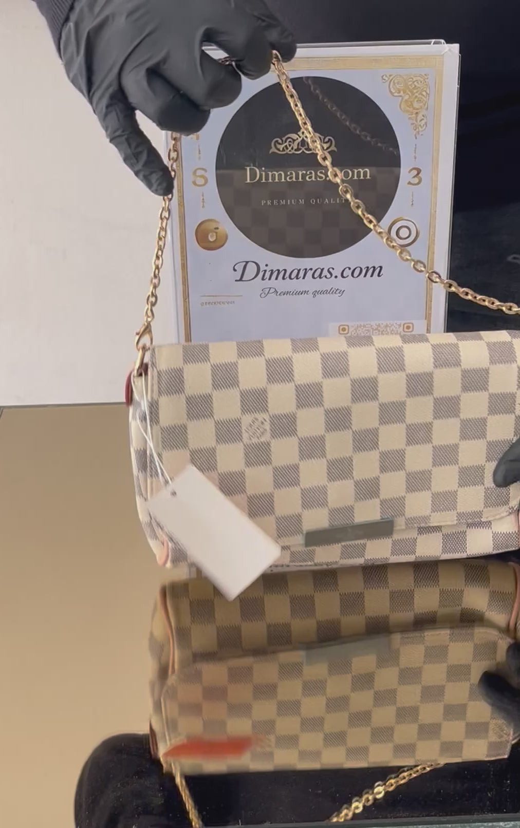 Louis Vuitton favourite damier  26cm x 14cm