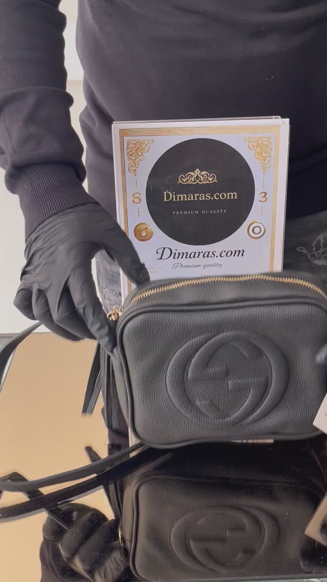 Gucci soho disco black(Size 20cm x 15cm)