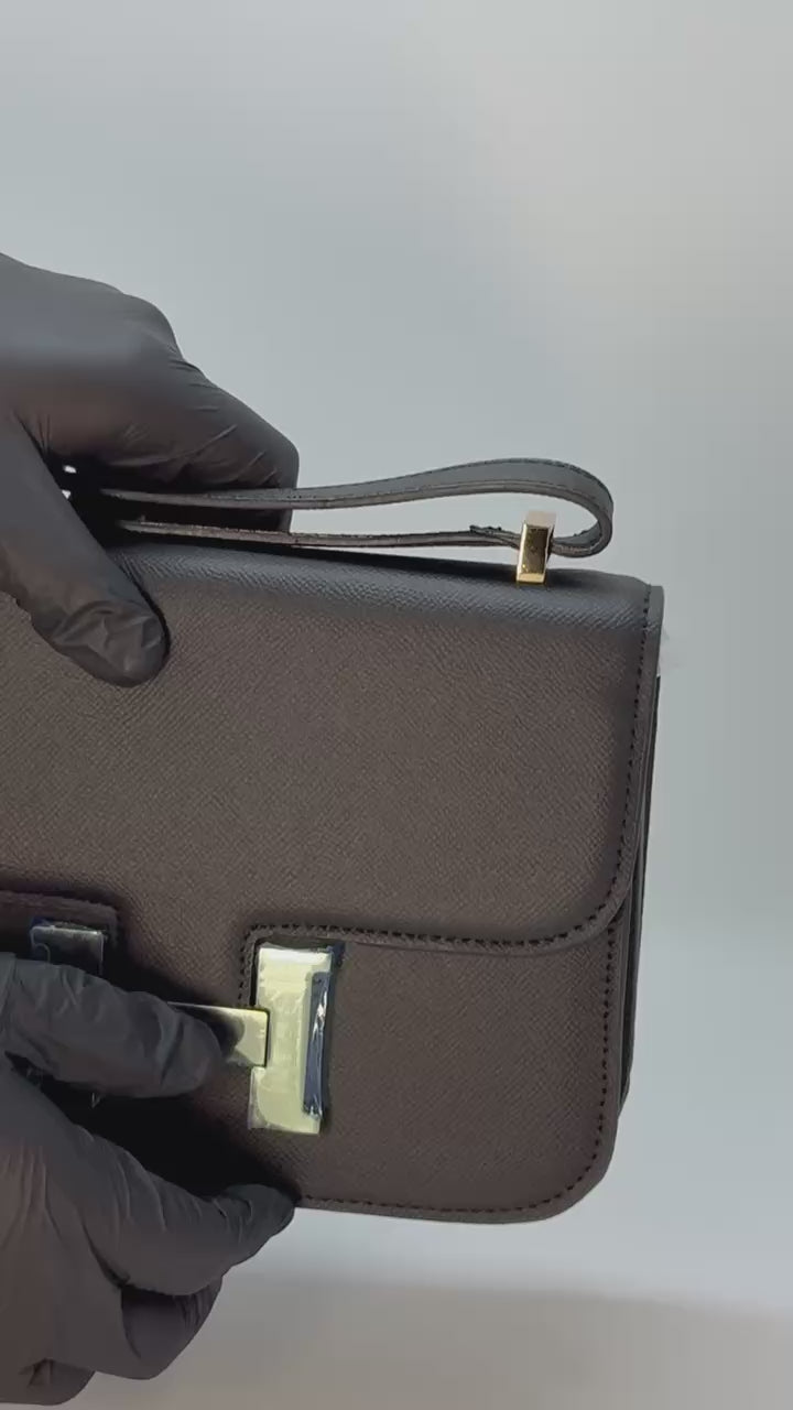 HERMES CONSTANCE BLACK(24cm x 17cm)