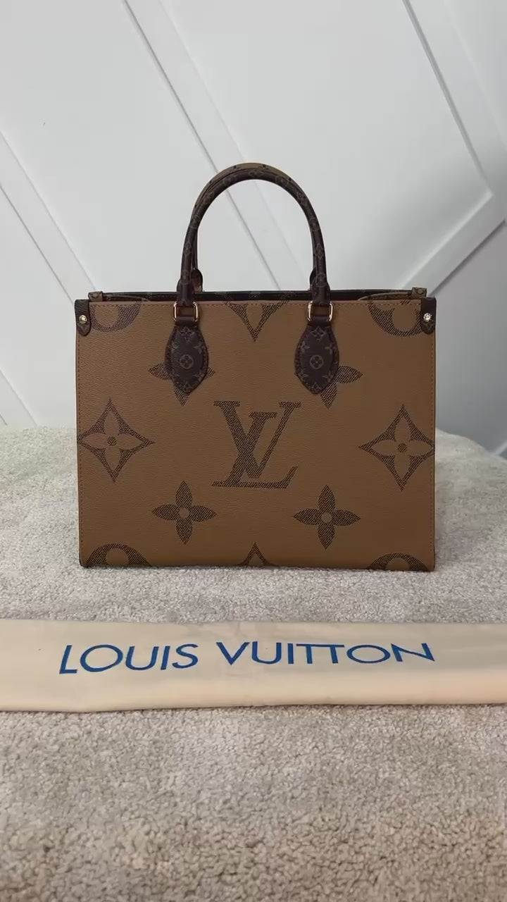 LV ONTHEGO MONOGRAM  (medium  size)34*27