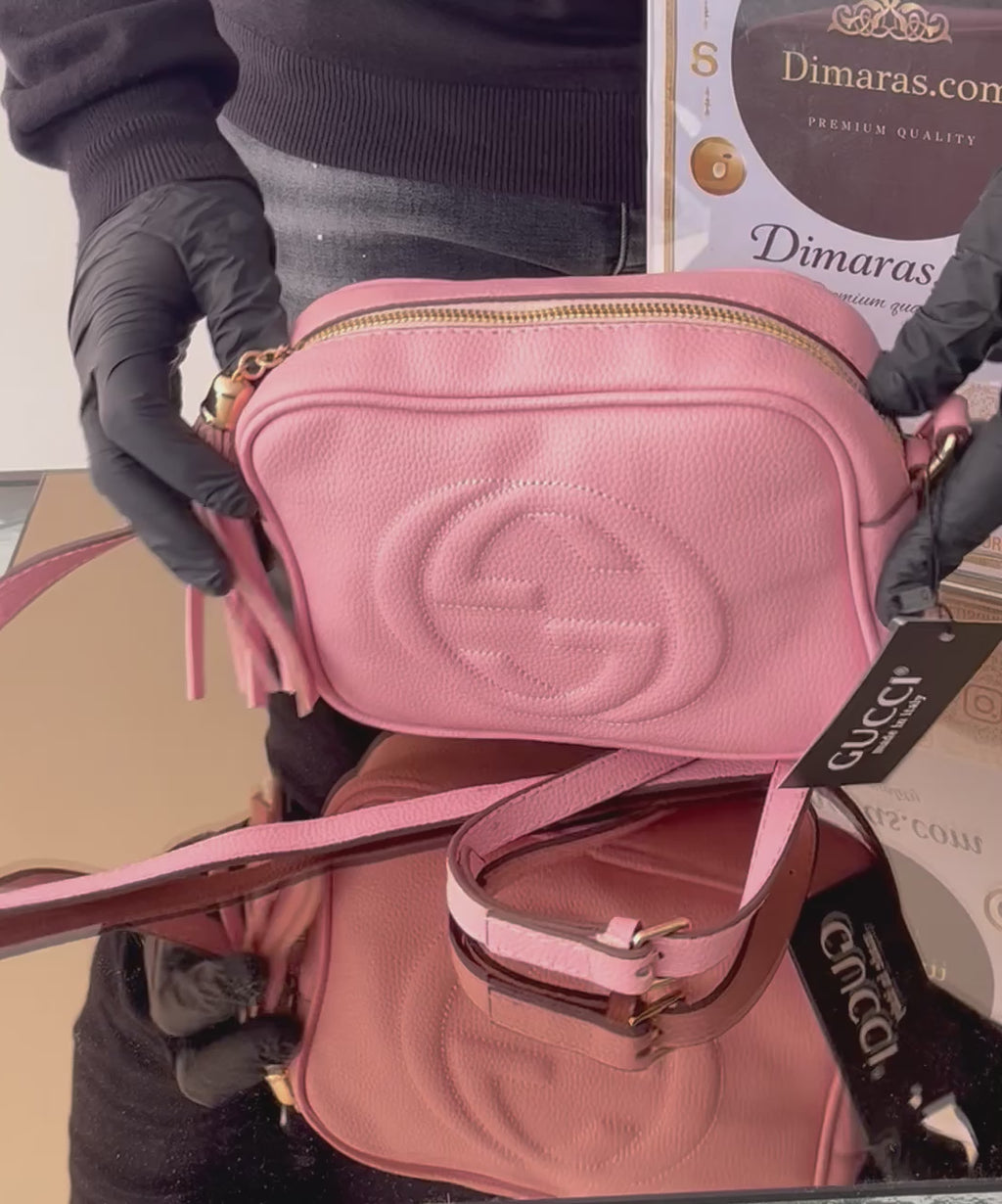 Gucci soho disco pink(Size 20cm x 15cm)