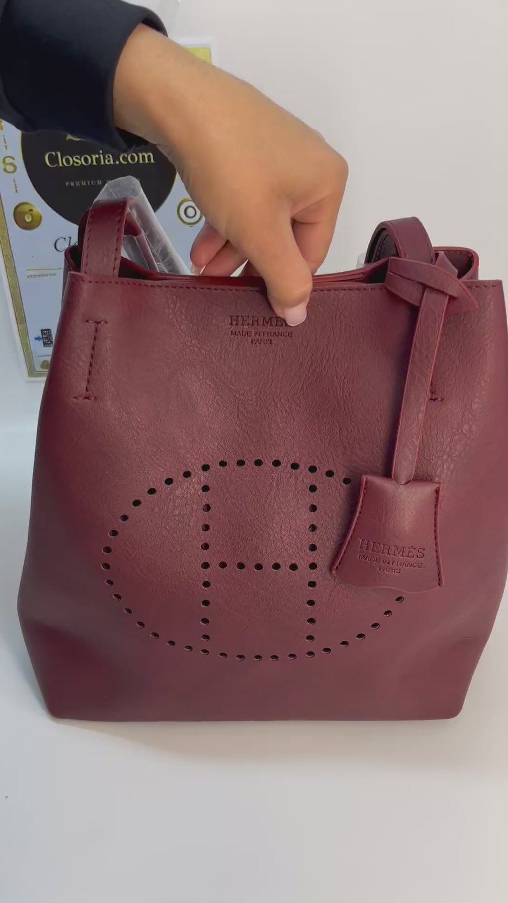 HERMES BORDAEUX(30cm x 27cm)