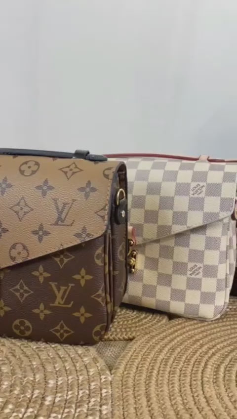LOUIS VUITTON  METIS DAMIER BEIGE (25cm x22cm)