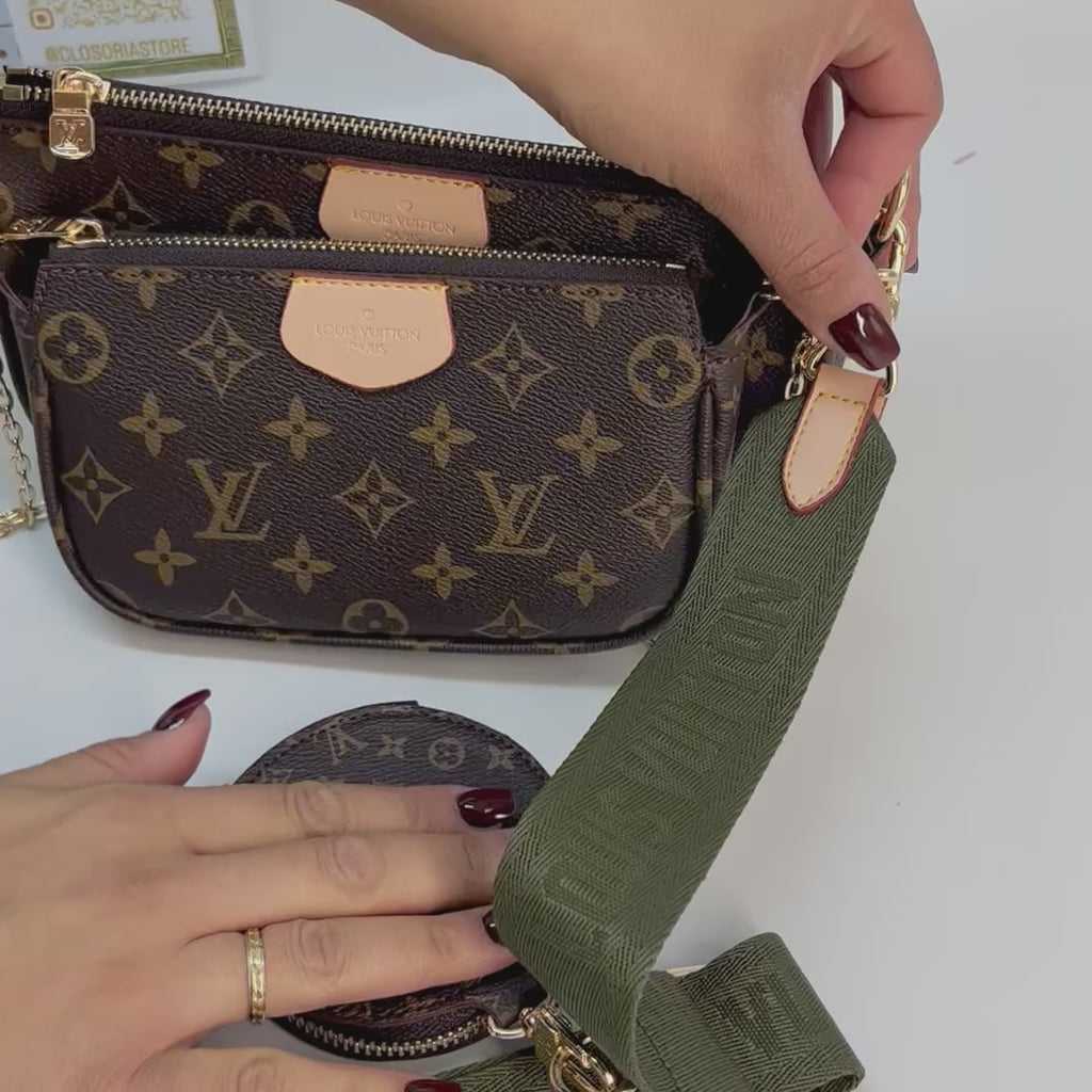 LV MULTI MONOGRAM KHAKI