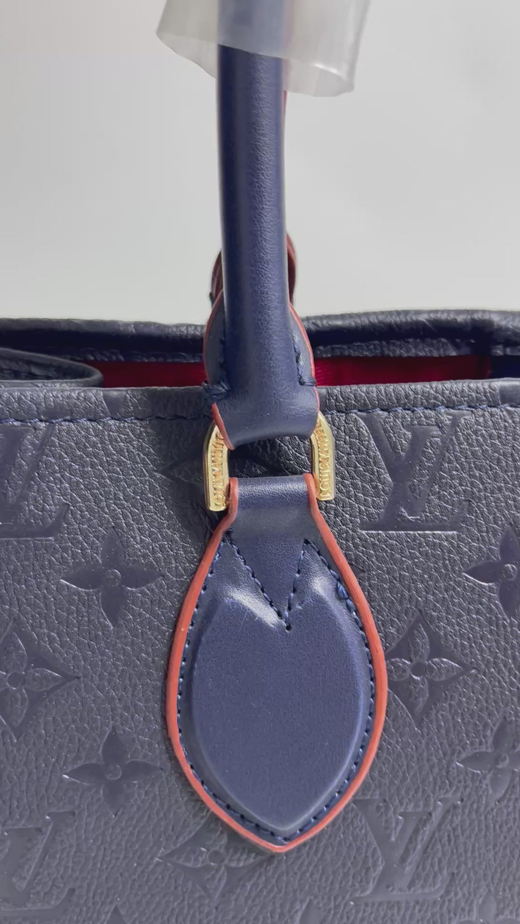 LV ONTHEGO BLUE MONOGRAM (medium  size)34*27