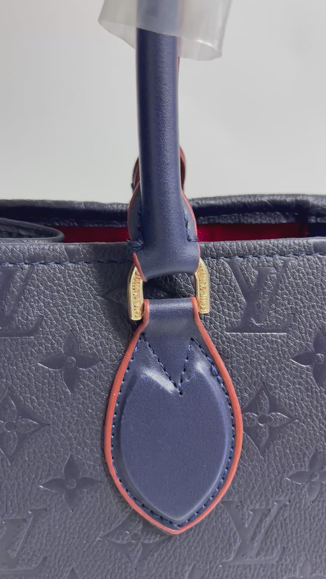 LV ONTHEGO BLUE MONOGRAM (medium  size)34*27