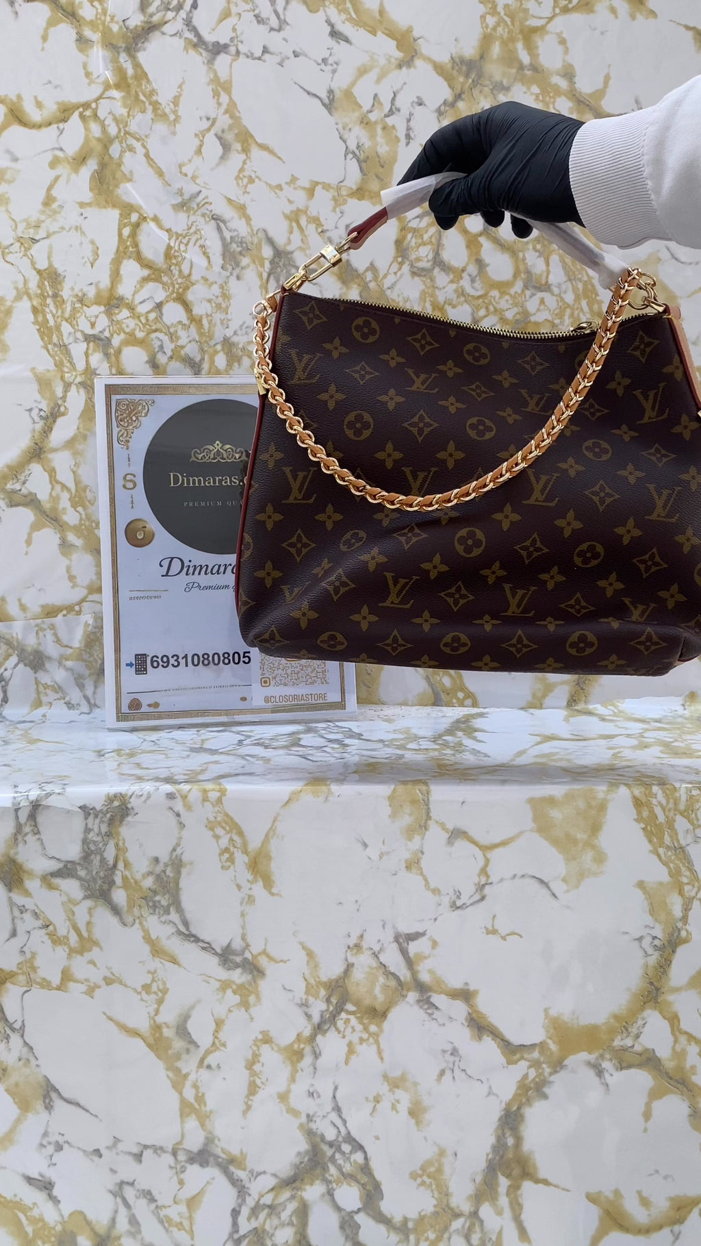 Louis Vuitton multipass monogram brown (27cm x 25cm)