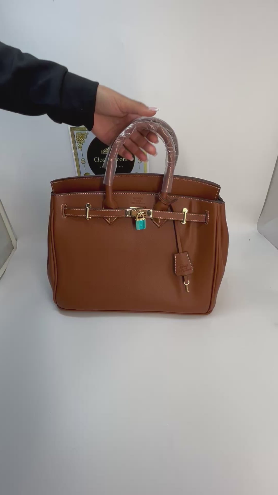 Hermes Birkin brown (Big size 30x26)