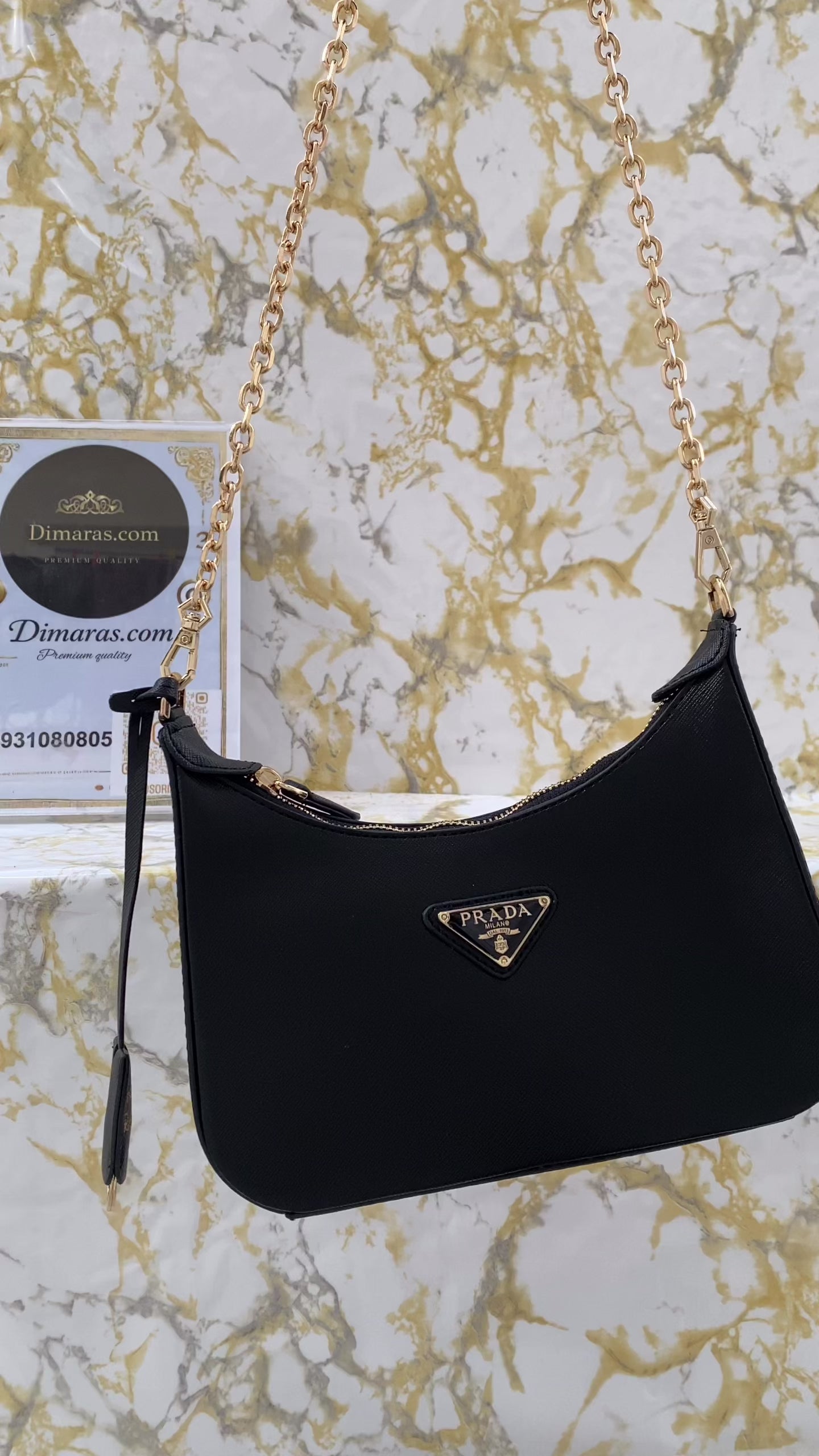 Prada re-edition 2005 black(22cm x 18cm)