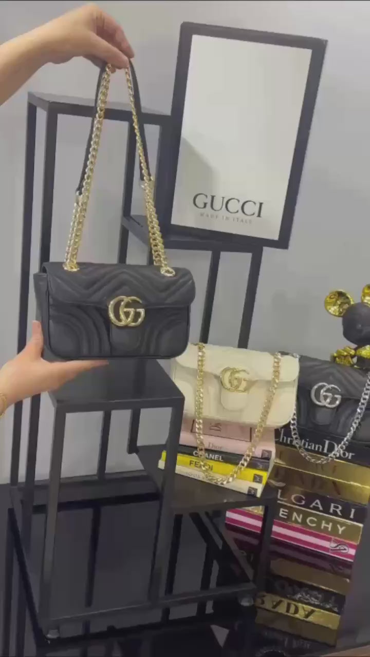 GG MARMONT BLACK(18cm x 13cm)